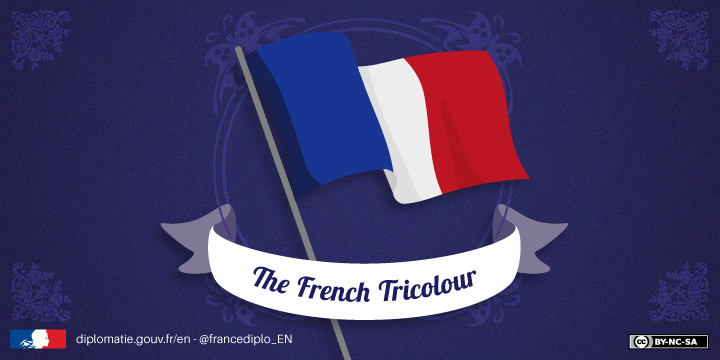Pourquoi le drapeau français est-il bleu, blanc et rouge ?